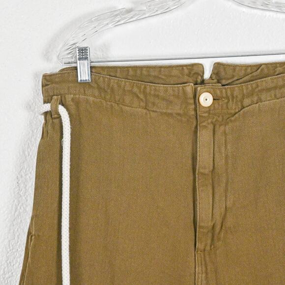 Prospective Flow Men's Kaze Olive 10oz Herringbone Japanese Military Pant sz 36 - Picture 6 of 10